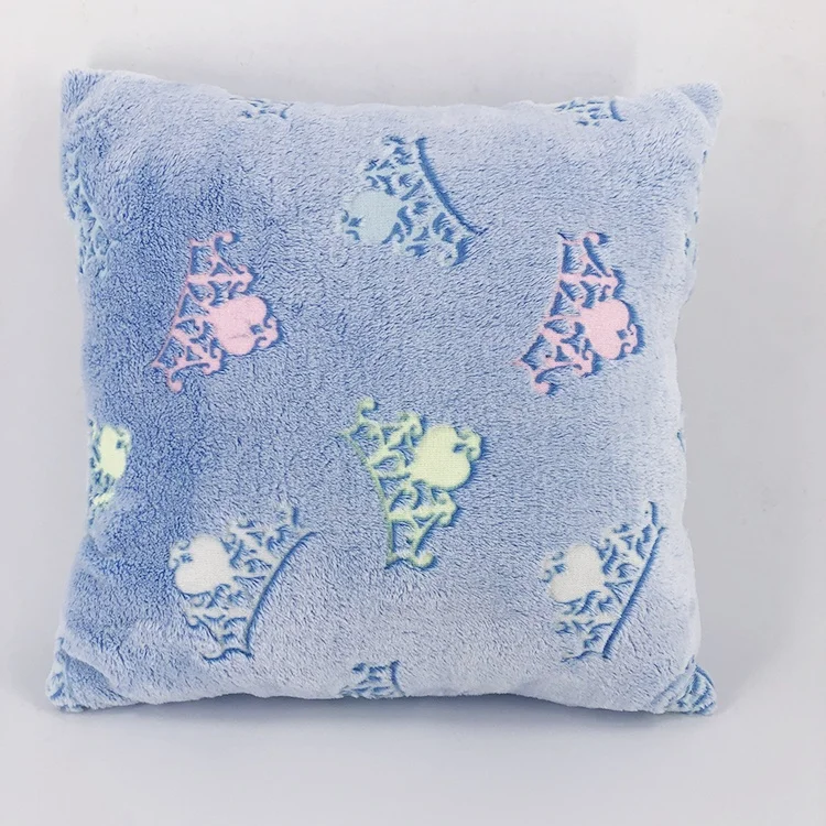 Plush Throw Blanket Pattern Shining Glow in The Dark Luminous Blanket Wholesale Custom Flannel for Kids Coral Fleece Fabric