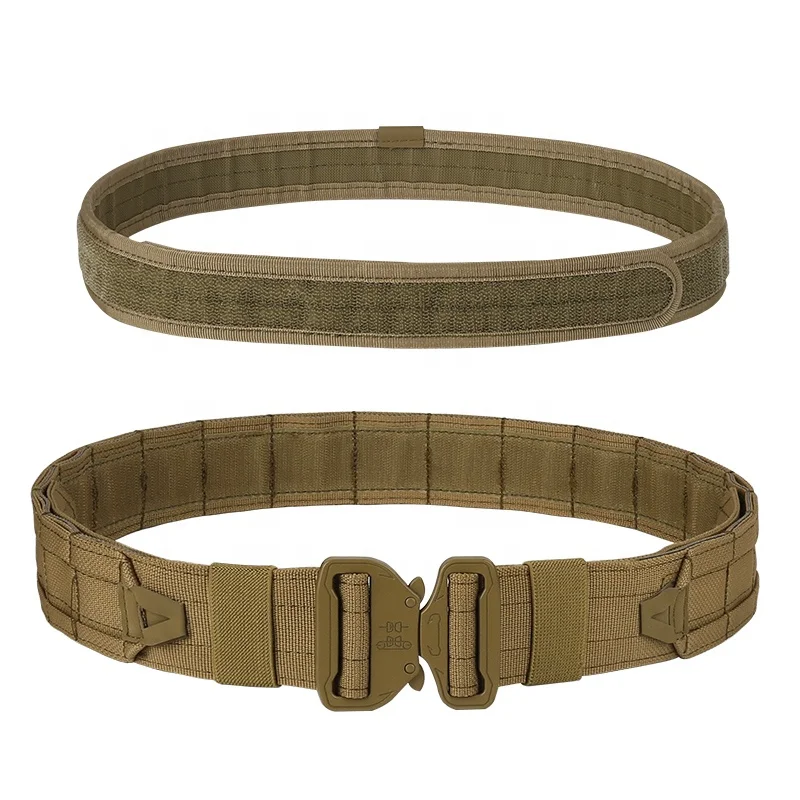 Custom Yakeda Equipo Tactico Adjustable Molle Bag 6 Pieces Set Polyester Camouflage Tactical Waist Belt With Mag Pouches