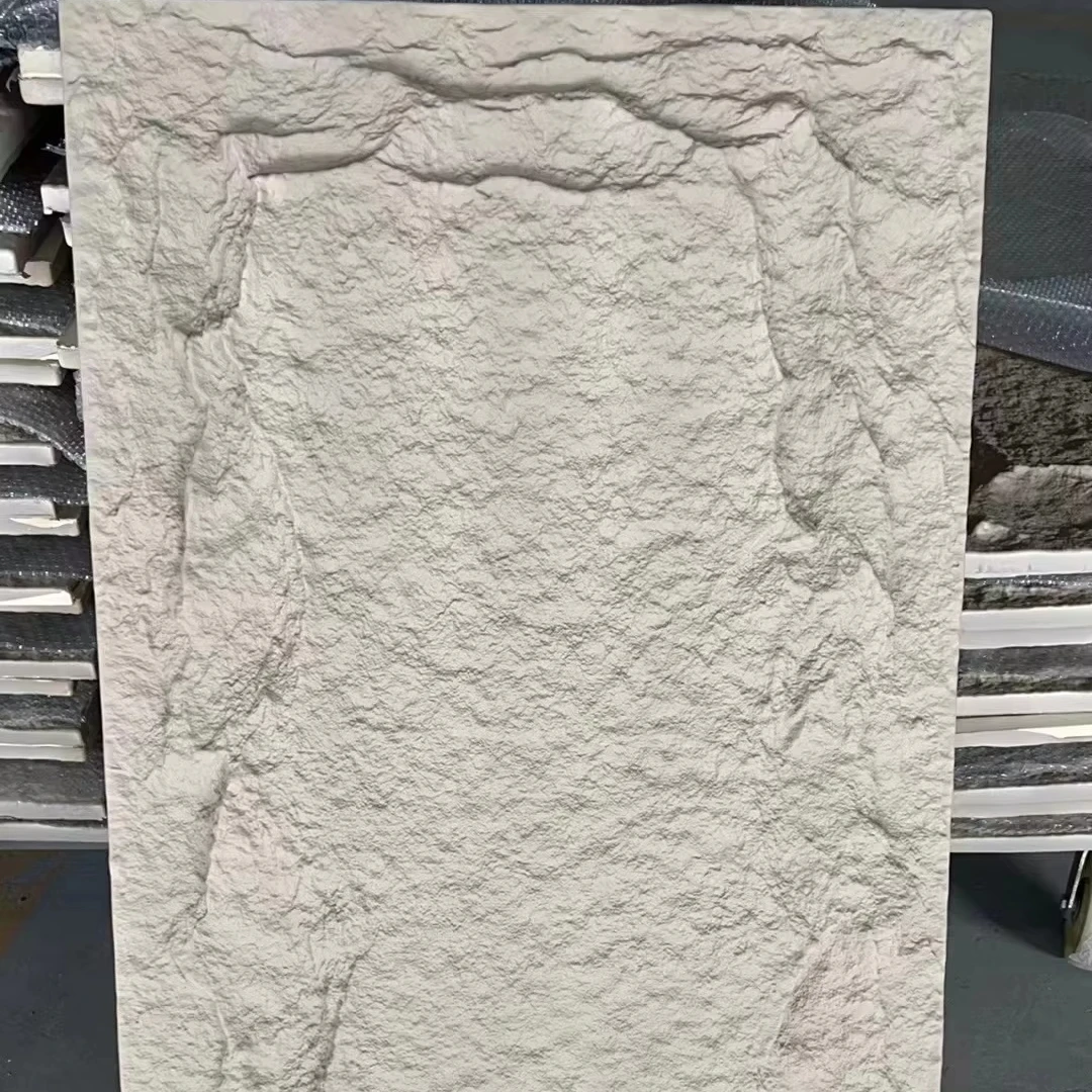 Hottest New Design rock wall panels 3d PU Stone skin Wall Panel Interior And Exterior Decoration
