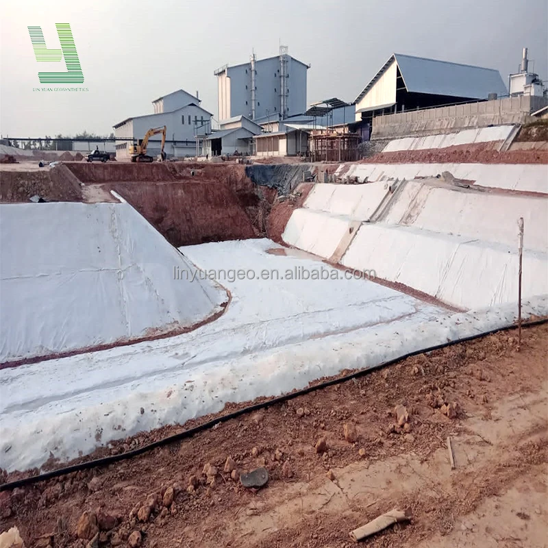 Geotextile Nonwoven Geotextile 500gr/m2 PolyesterPET Nonwoven Fabric
