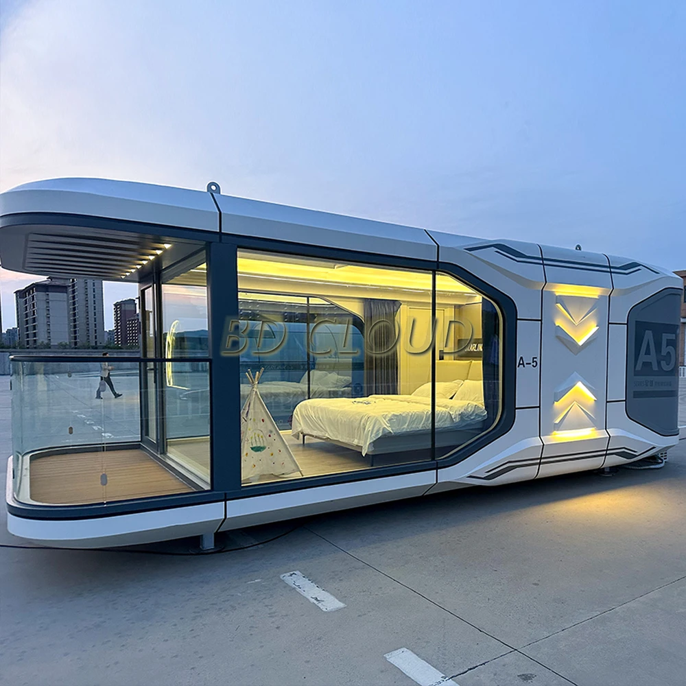 Popular Modular Space Capsule Hotel from China High Quality Prefab Houses