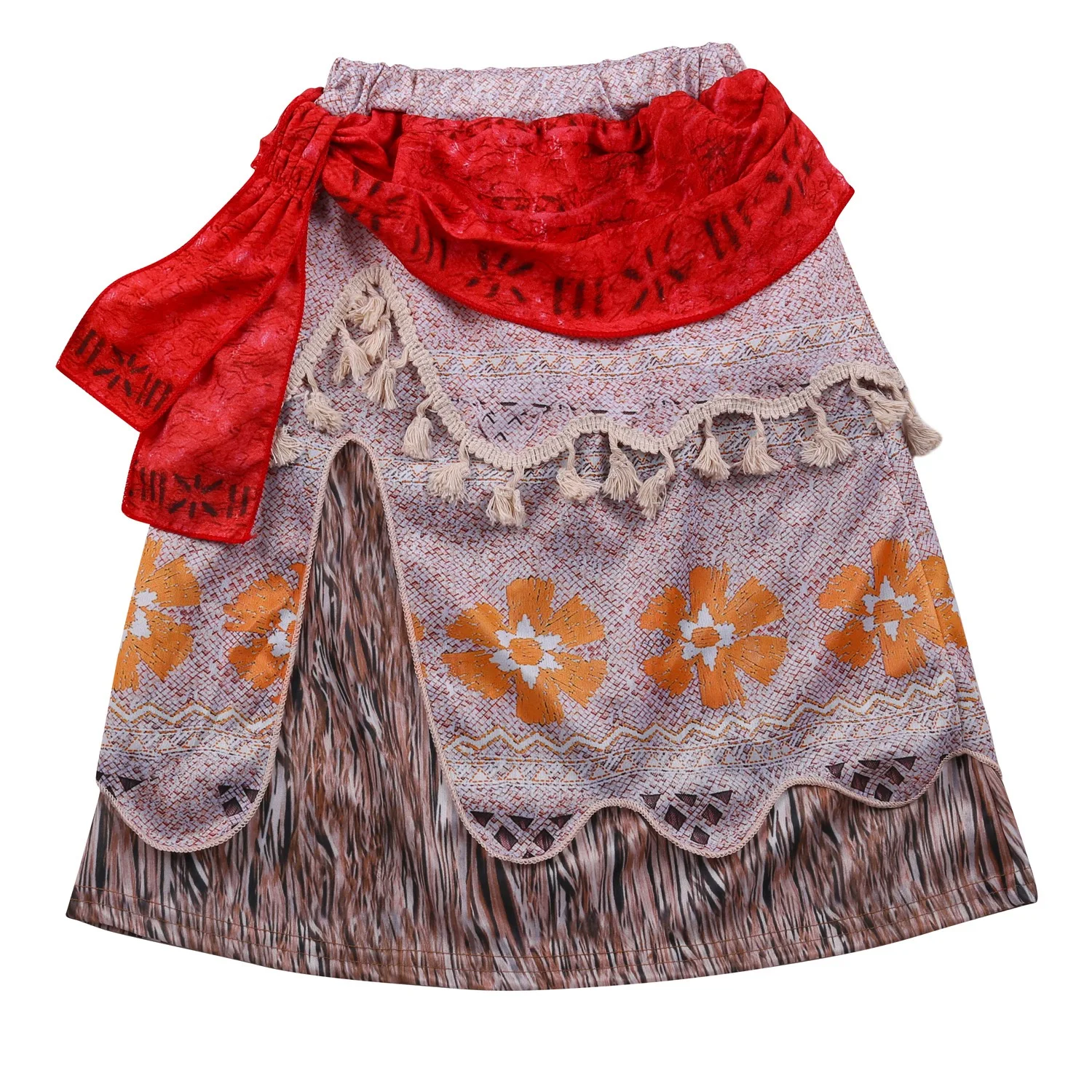 Hot Sale High Quality Princess Moana Halloween Costumes for Girls