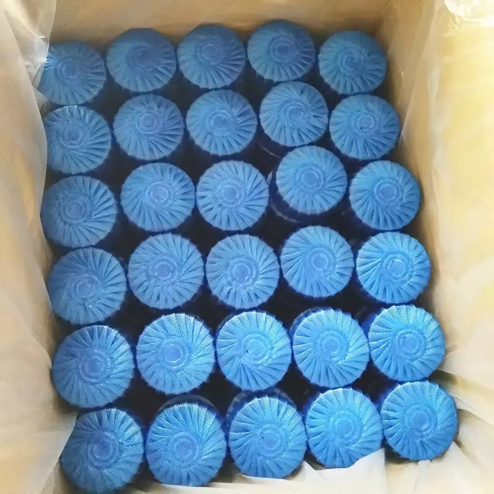 Flush 300 Times Toilet Cleaner Tablets  For Bathroom  blue blocks cube for automatic toilet bowl cleaning