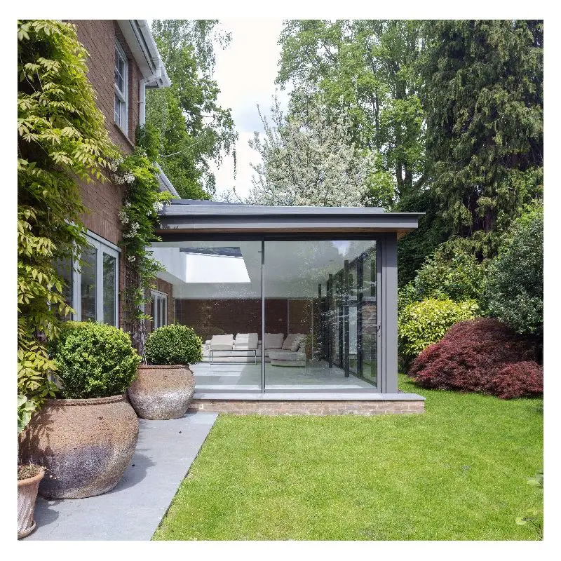 ACE Aluminum Profile Sliding Doors Bronze Aluminum Sliding Glass Doors Aluminum Profiles for Automatic Sliding Door