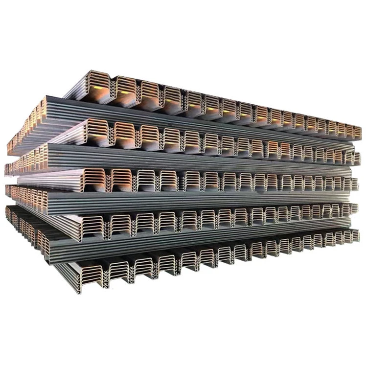 Low Price High Quality S275 S355 S390 Sheet Piling Hot Rolled Sheet Pilling Cold Formed U Steel Sheet Pile