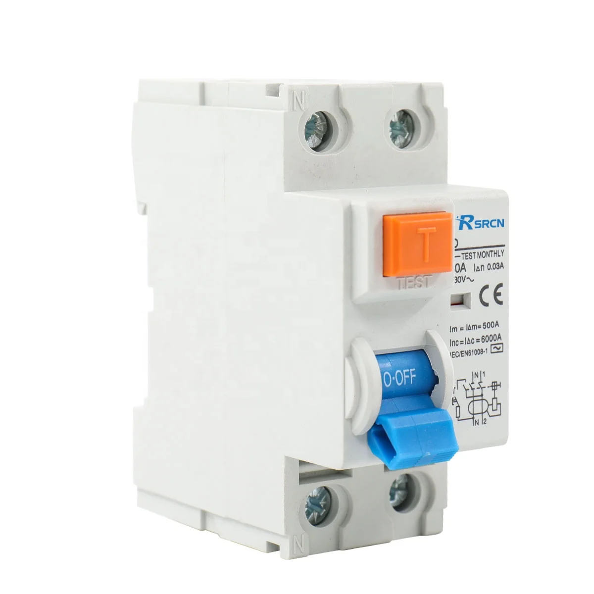 RCCB ID Type 6A 10A 16A 20A 25A 32A 45A 50A 63A 1P+N 3P+N New Design Product