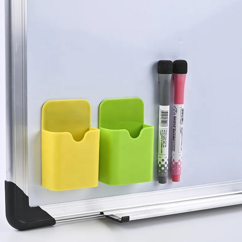 High quality plastic magnetic pencil holder for office and school