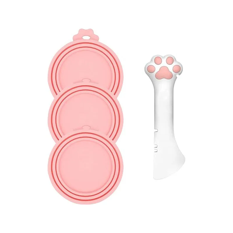 Pet Cat Can Spoon Cat Paw Shaped Can Opener Wet Food Paw Spoon Stirring shovel Can Opener Cute Cat Supplies