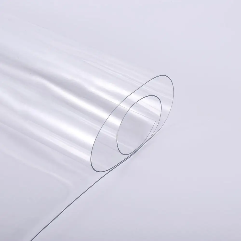 China Wholesale Cheap Super Clear Transparent PVC Soft Sheet Roll for table