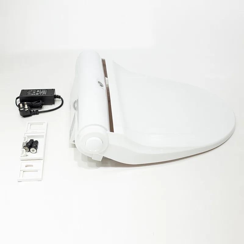 modern wholesale oem smart intelligent round electronic sensor dry electric heated bidet bathroom toilet seat cover