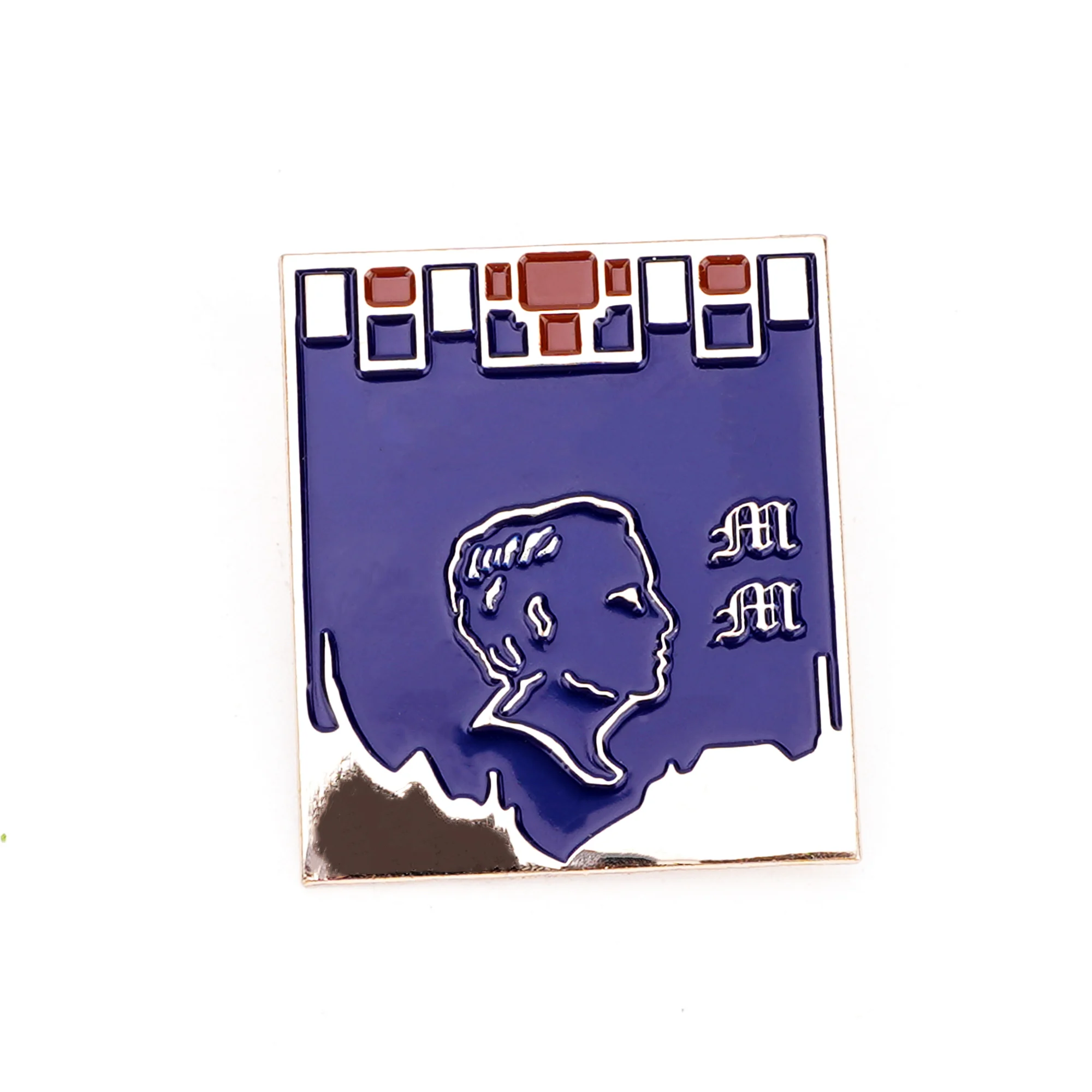 Promotional Gifts Custom Alloy Brooch Cartoon Metal Badge Pin Customized Gold Plating Soft Brooch Hard Enamel Lapel Pin