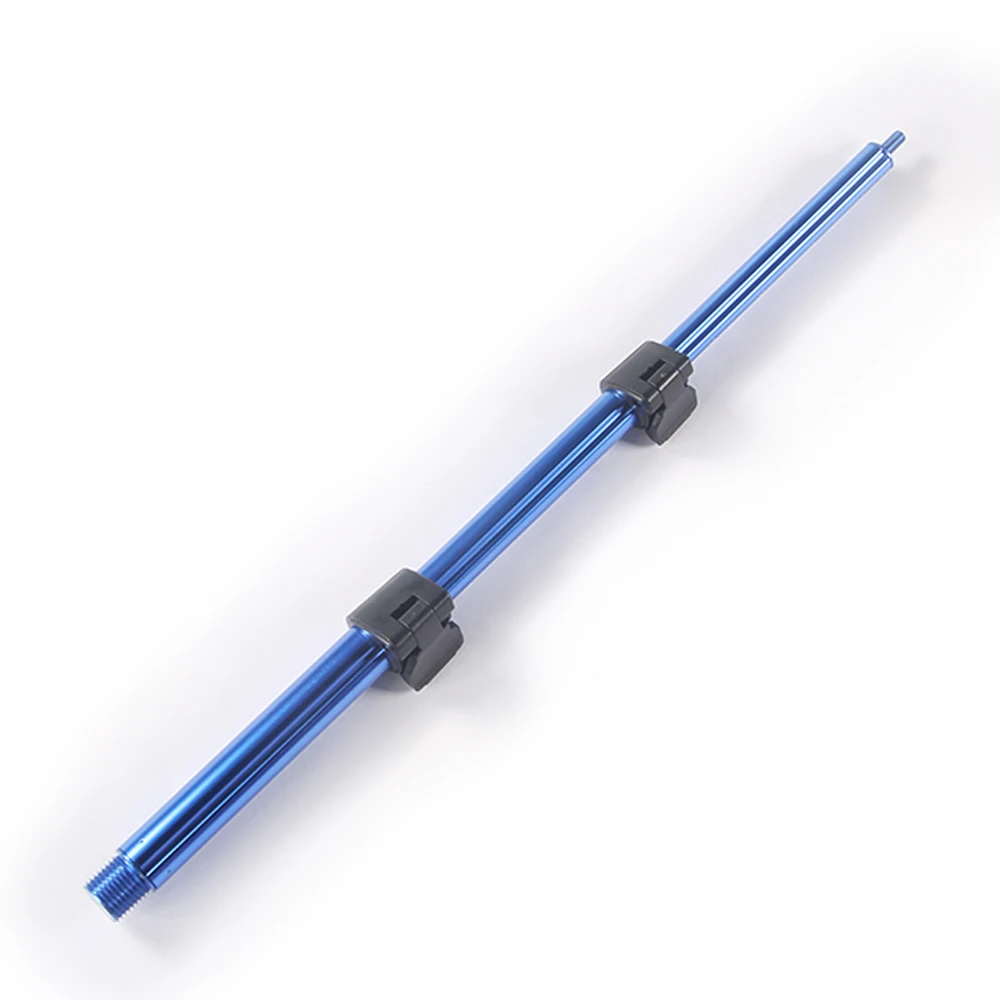 Custom Anodized Existing Mold Blue Flip Lock Aluminium Telescopic Pole Telescope Tube Telescoping Rod