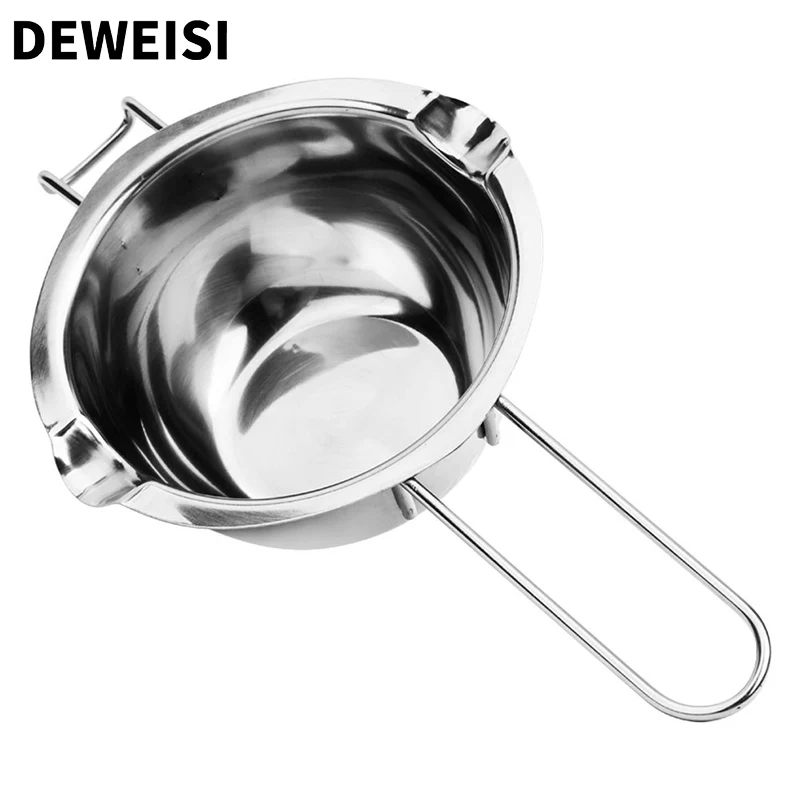 DEWEISI boiler pot melting bowl with sus304 stainless steel melting  for chocolate cheese butter and candle wax making