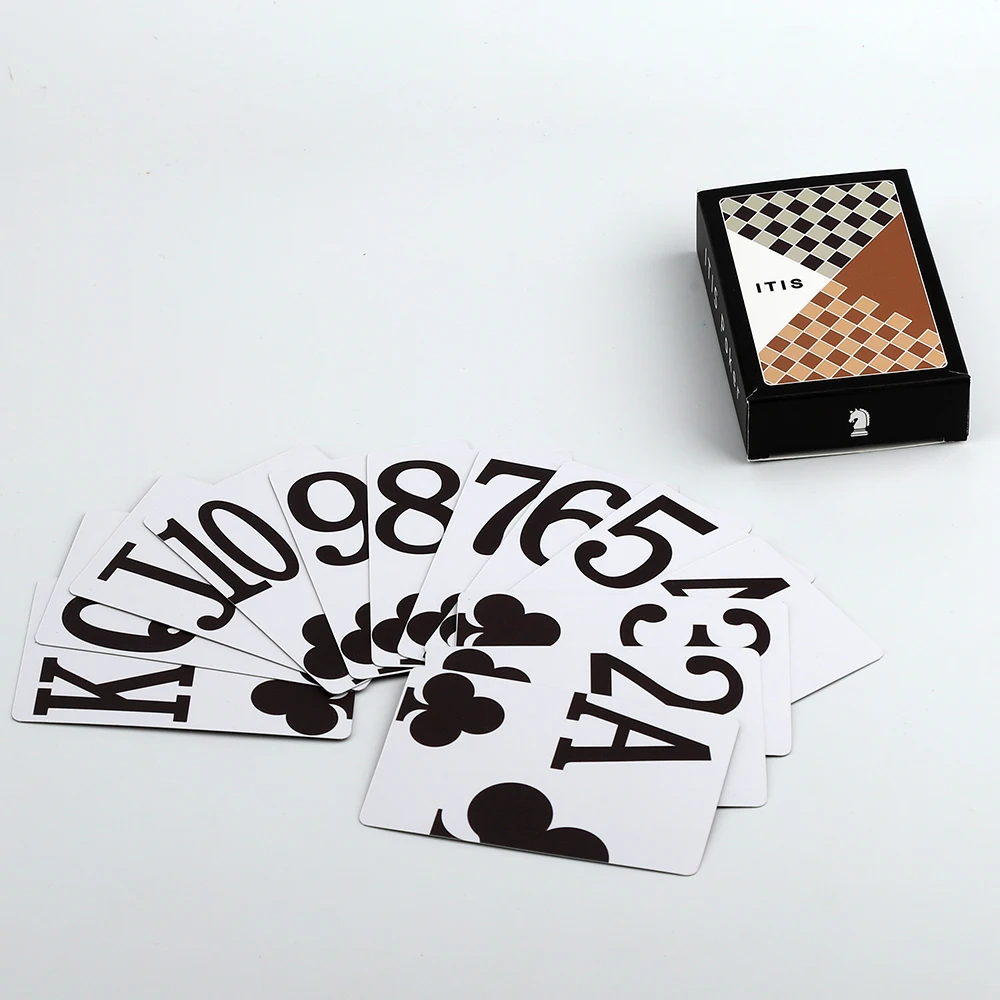 Custom printing chinese paper game card Wholesale