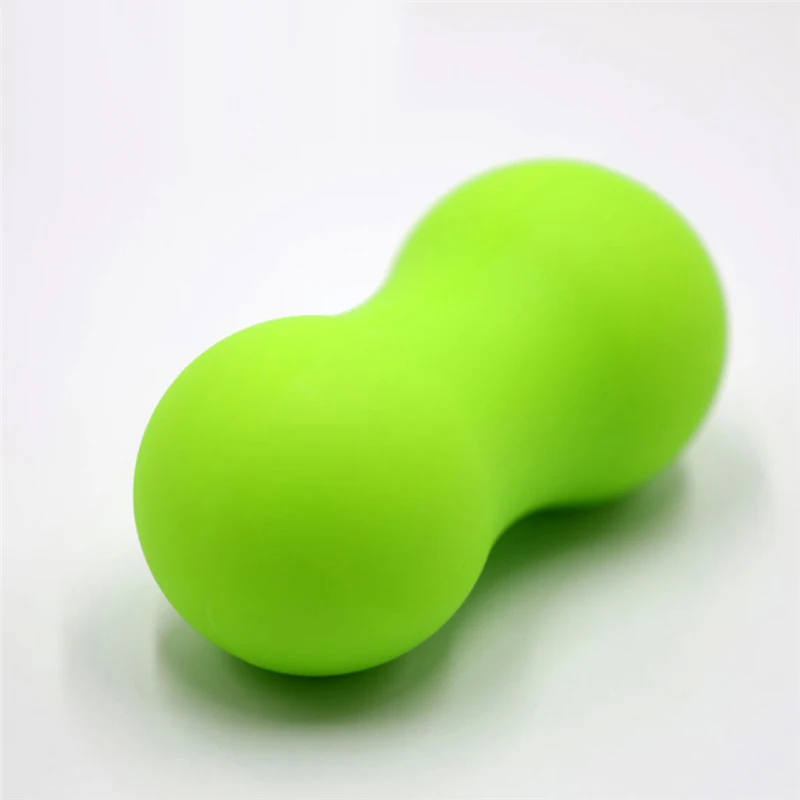 Высокоплотный твердый двойной мяч для йоги, мяч для Лакросса, массажный мяч в виде арахиса