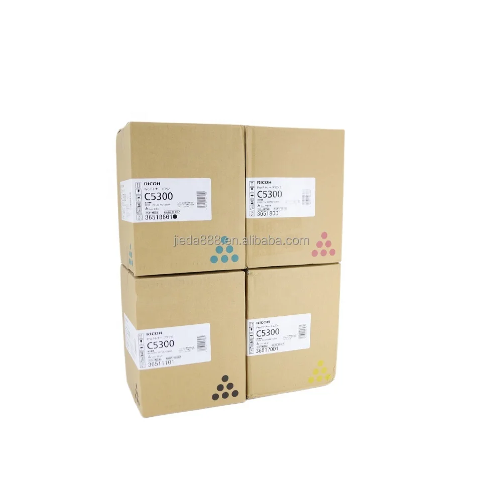 Оригинальный тонер-картридж Rioch Pro C5300 для Ricoh POR цветной 36517001 36518001 36511101 36518661