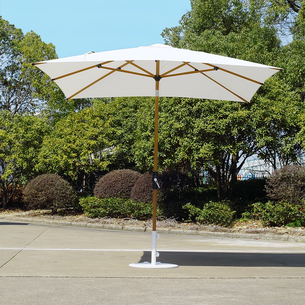 Restaurant Pool Parasols Garden Big Size Patio Deck Market Windproof Heavy Duty Sun Shade Outdoor Umbrella