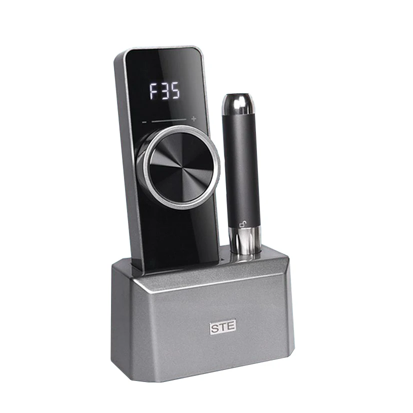 Высококачественная электрическая перезаряжаемая машинка для маникюра в форме ручки 35000 об/мин с зарядным устройством