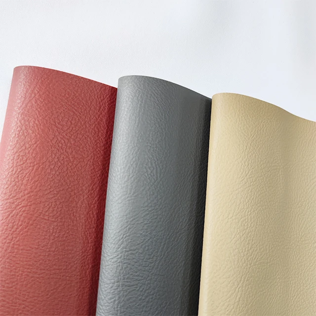 High Grade PVC Upholstery Material Suede Leather Fabric For Car Ceiling Headlining Door Panel Leather