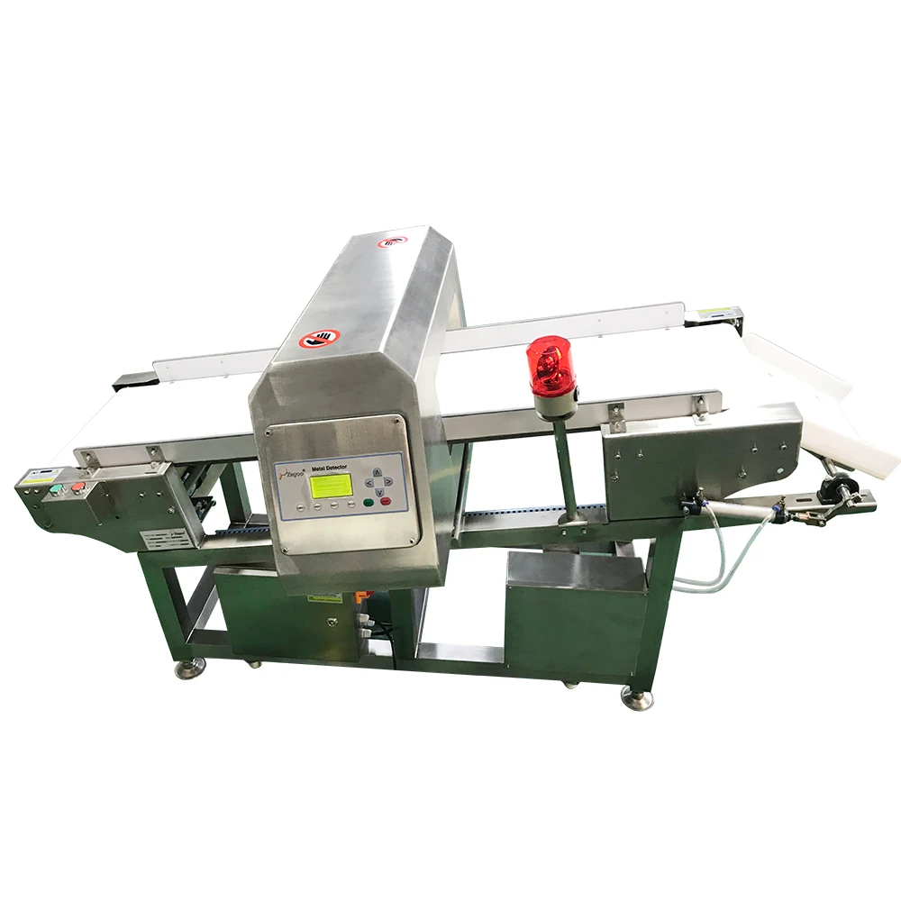 High sensitive metal detector machine for food processing industry