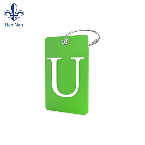 Soft PVC Travel Luggage Tag Colorful Unique Travel Baggage Bag Tags Suitcase Identify Labels Name tag