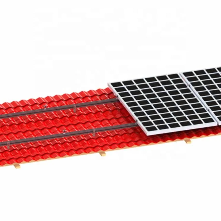 Manufacture tile roof solar racking system