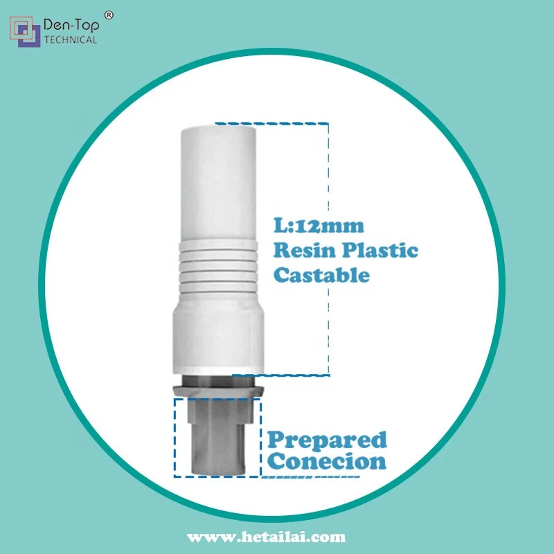  Индивидуальное углубление для стоматологической лаборатории литье на | UCLA CCM Винт с изготовлен из рестина и кобальт-хром-молибденом