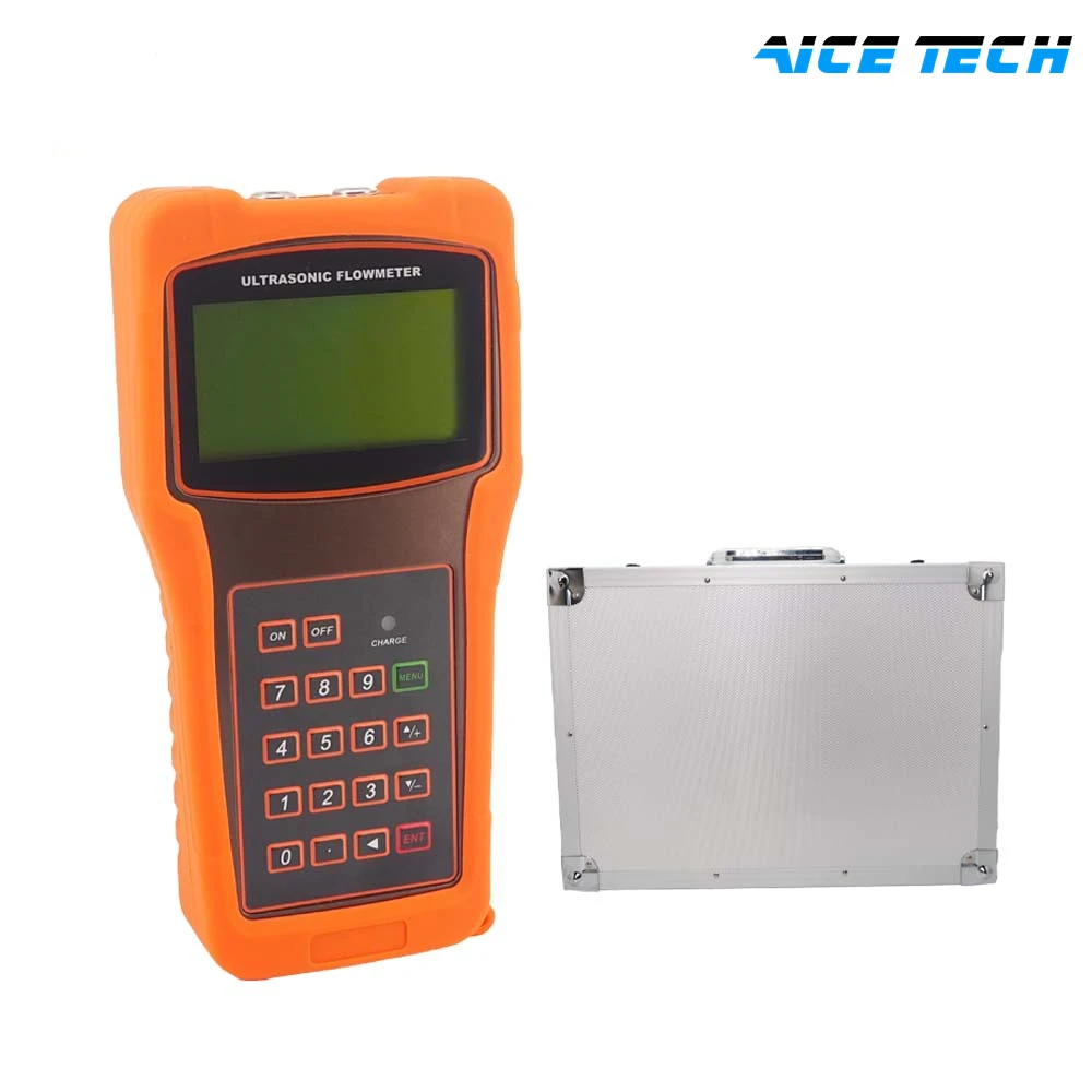 TUF-2000H Portable Ultrasonic Water Flowmeter Price,Handheld Clamp On Ultrasonic Flow Meter Price