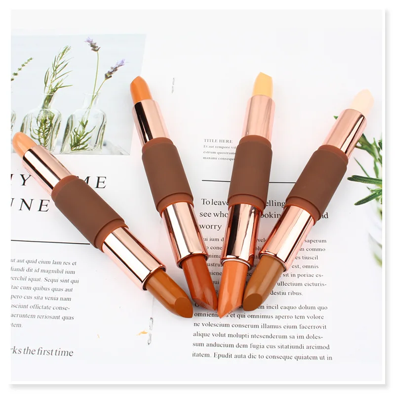 Face Makeup Pen Style Double-ended Highlighter Contour Stick