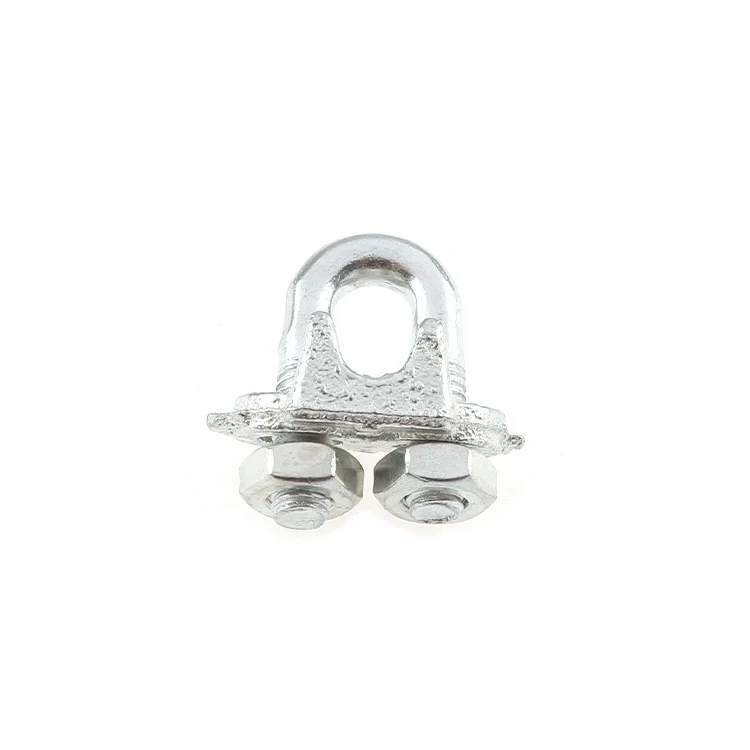 
Rigging Hardware Factory Sale Electric Din741 Galvanised Wire Rope Clip 