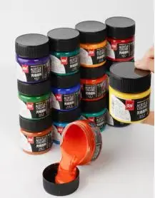 Suitable for most surfaces, quick-drying and waterproofing 36-color acrylic pigment