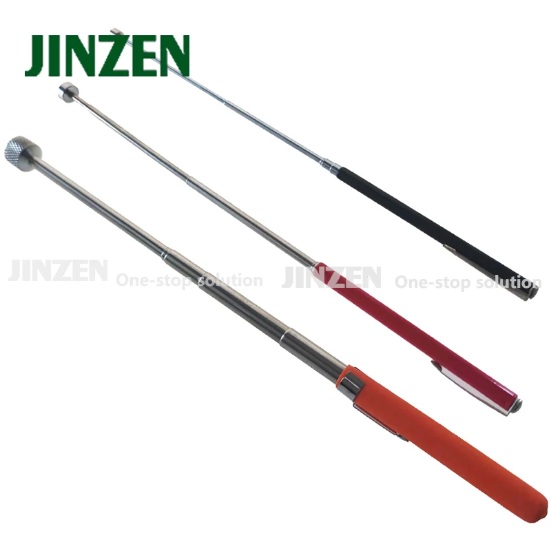 Available Three models large medium small JZ-71309/10/11 Iron Suction Rod Portable Telescopic Magnetic Magnet Pen Pick Up Rod