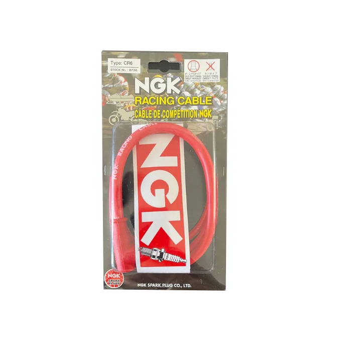 High quality 90 degree bujia power ignition coil racing spark plug cable for NGK
