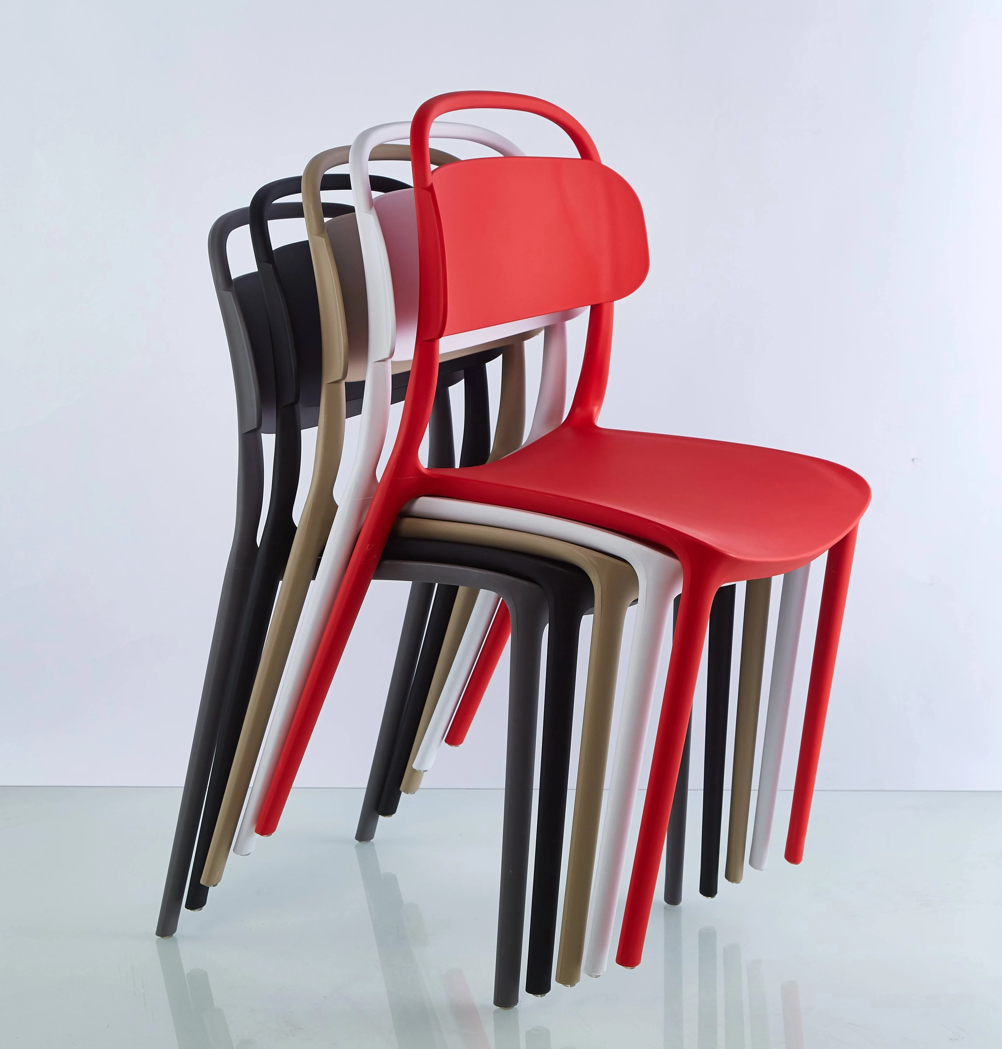 Wholesale simple table chair Single milk tea shop with thick leisure home furniture outdoor chair