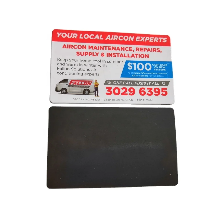 New arrived Sydney Plumbing promotion business card flat paper fridge magnet for promotion gifts
