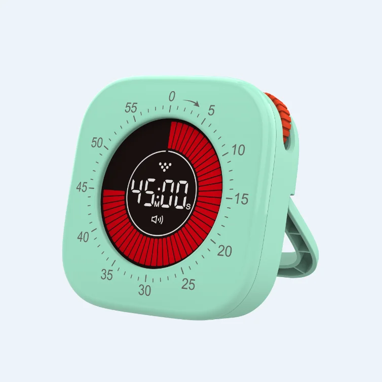 T28 Easy-to-Use Digital Visual Plastic Studying Timer for Teachers and Children