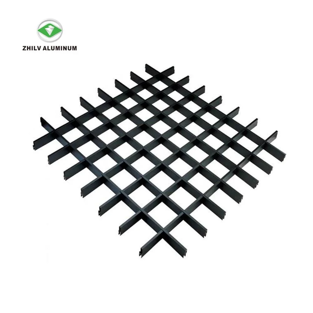 Promotion Price High Quality Open Cell Decorative Drop Ceiling Grid Design for Mall