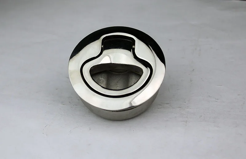 Stainless Steel (SUS304) / ABS Bus Round Turning Lock Ring Lift Pull Ring Handle