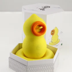 Duck Shape Tongue Licking Vibration Massager Clitoris Stimulation G Spot Breast Vaginal Pussy Sex Toys Vibrator For Women