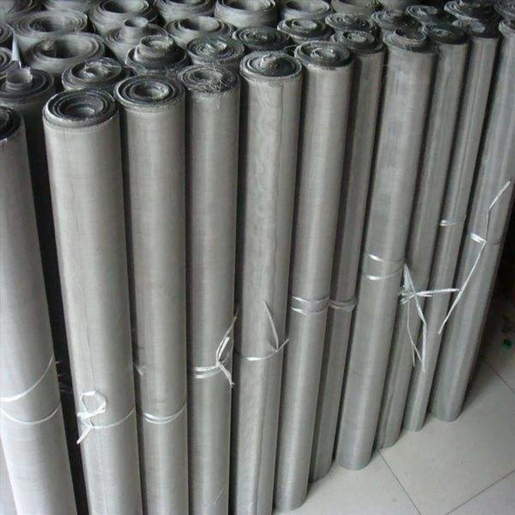 High precision Wire Mesh 20 40 60 80 Mesh stainless steel wire mesh cloth