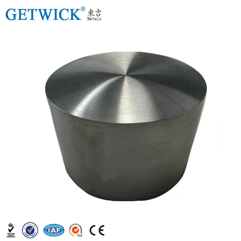 Чистый титановый кубический блок ignot gr5 8 мм 10