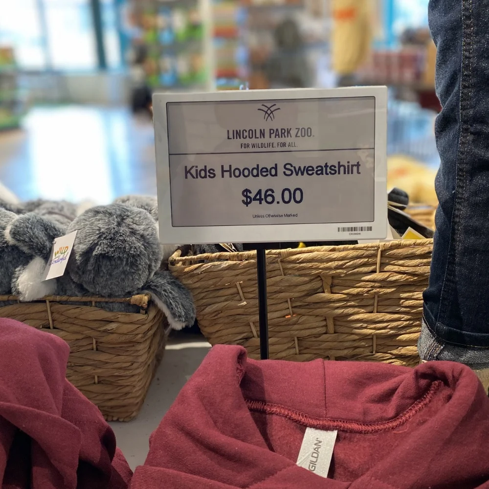 ESL Electronic Shelf Label Manufacturers E Ink Digital Price Tags 7.5 inch Multiple Sizes Shelf Tags