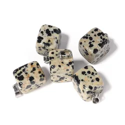Fashion jewelry DIY necklace accessory charm crystal agate natural gemstone pendant necklace