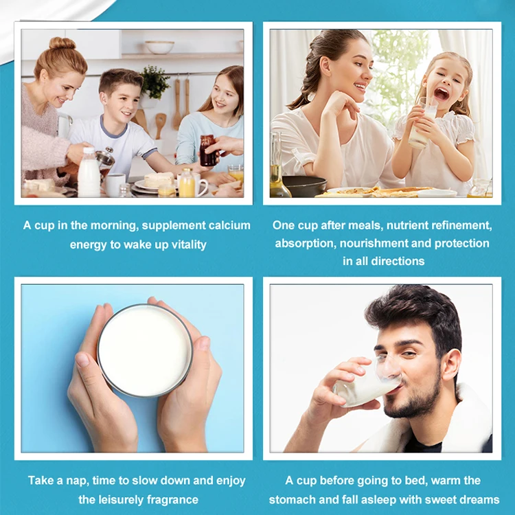 LISHI New Zealand Whole Milk Calcium Protein Factory All People 250ml 72 Per Carton Oat Packaging Milk