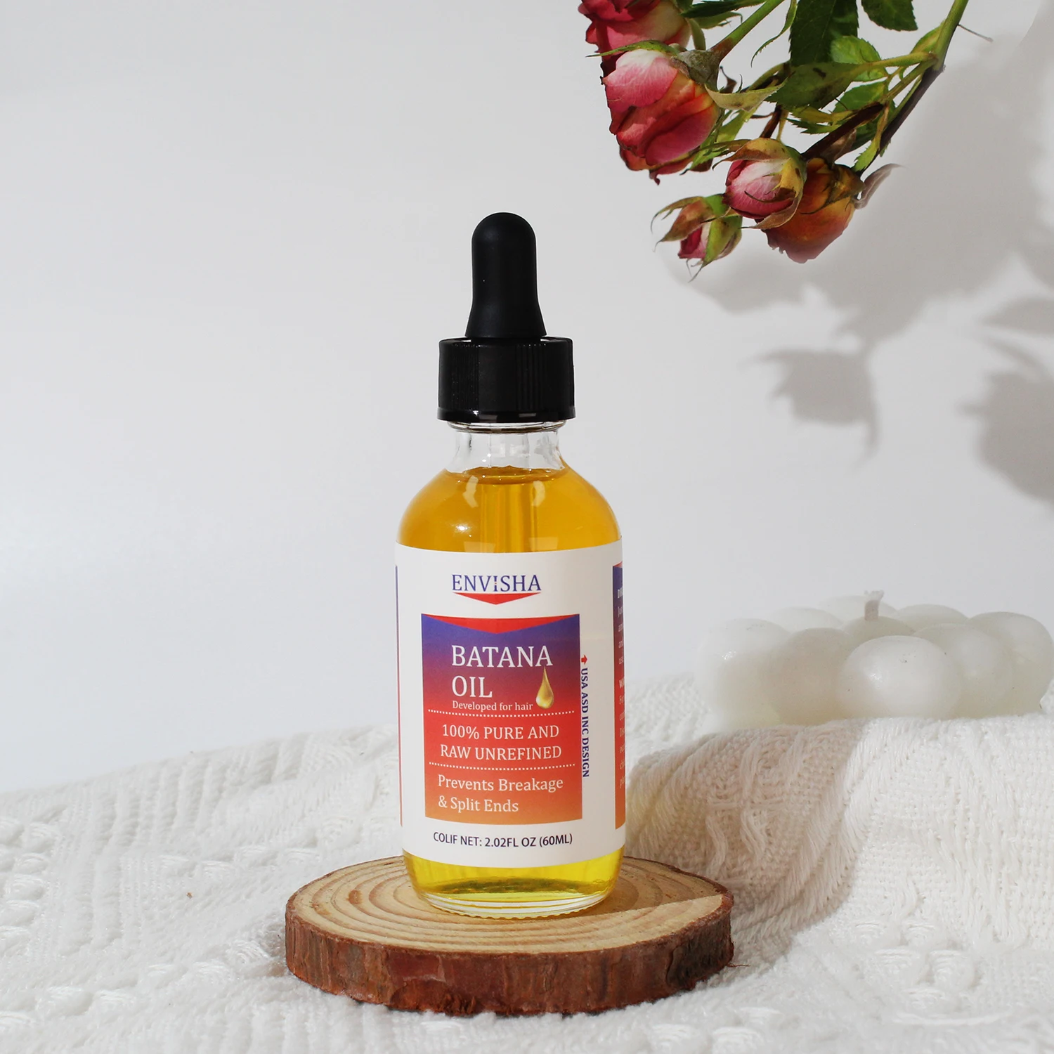 Natural Hair Growth Batana Oil Moisturizing Repair Damaged Hair Thickness Oil Serum for Men and Women