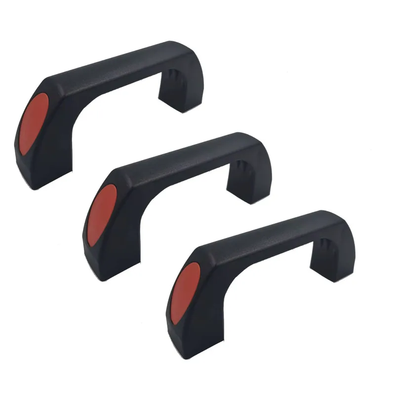 142mm New Type Industrial Handle Nylon Bridge Cabinet Handle  Plastic Price Price Plastic Die Cut Handle Shopping Bags