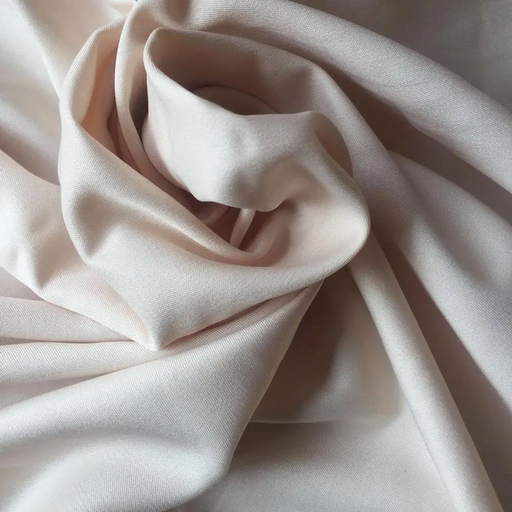 Factory Supply Polyester  Peach Skin Lining Fur Fabric