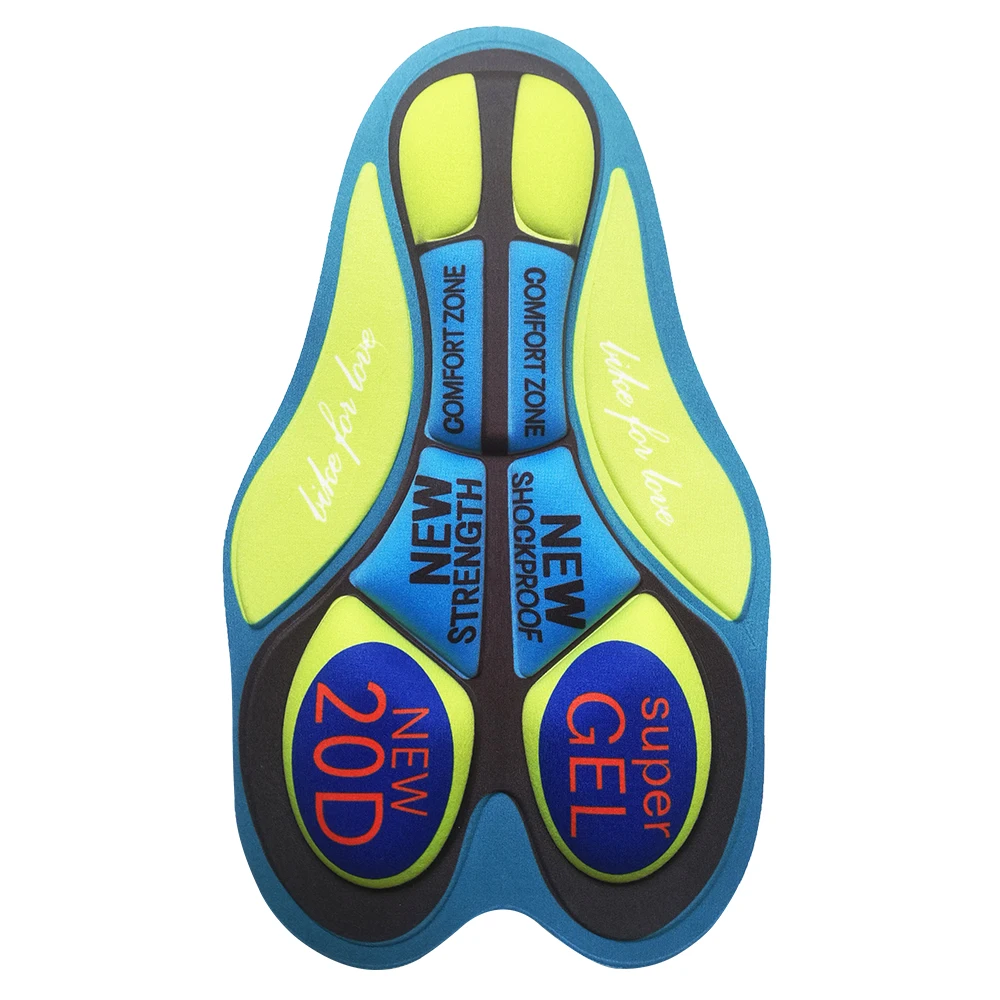 Лидер продаж, дышащие гелевые накладки на шорты для горных велосипедов