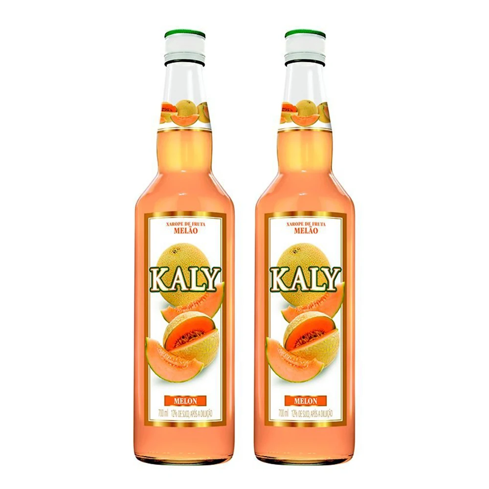 
Tasty Homemade Non-alcoholic Beverages Melon Flavored Fruit Soft Drink Syrup 