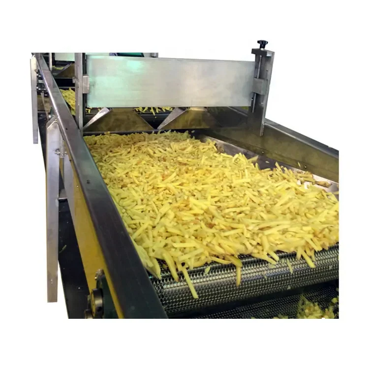Potato peeling equipment with discount Complete set of frozen french fries making machine Potato cutting machine on sale